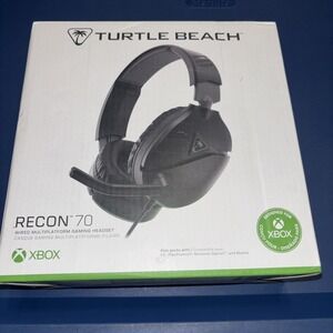 NEW Turtle Beach Recon 70 Wired Gaming Headset Xbox Series X|S One 3.5mm